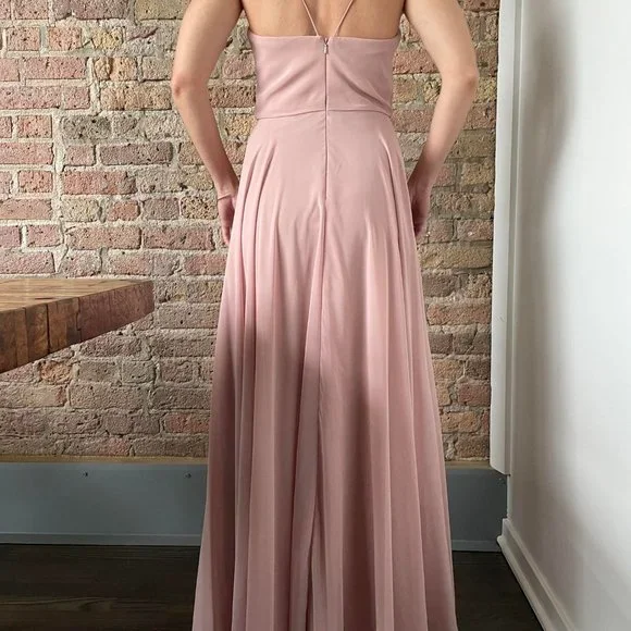 Jenny Yoo chiffon dress - Picture 3 of 4